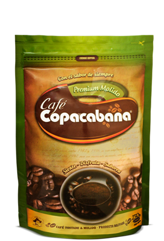 Café molido de <br />
250 GRAMOS